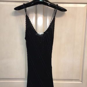 NWOT Sexy evening pearled knitted camisole Size M